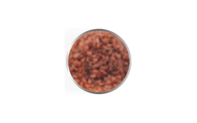 Sal roja en cristales